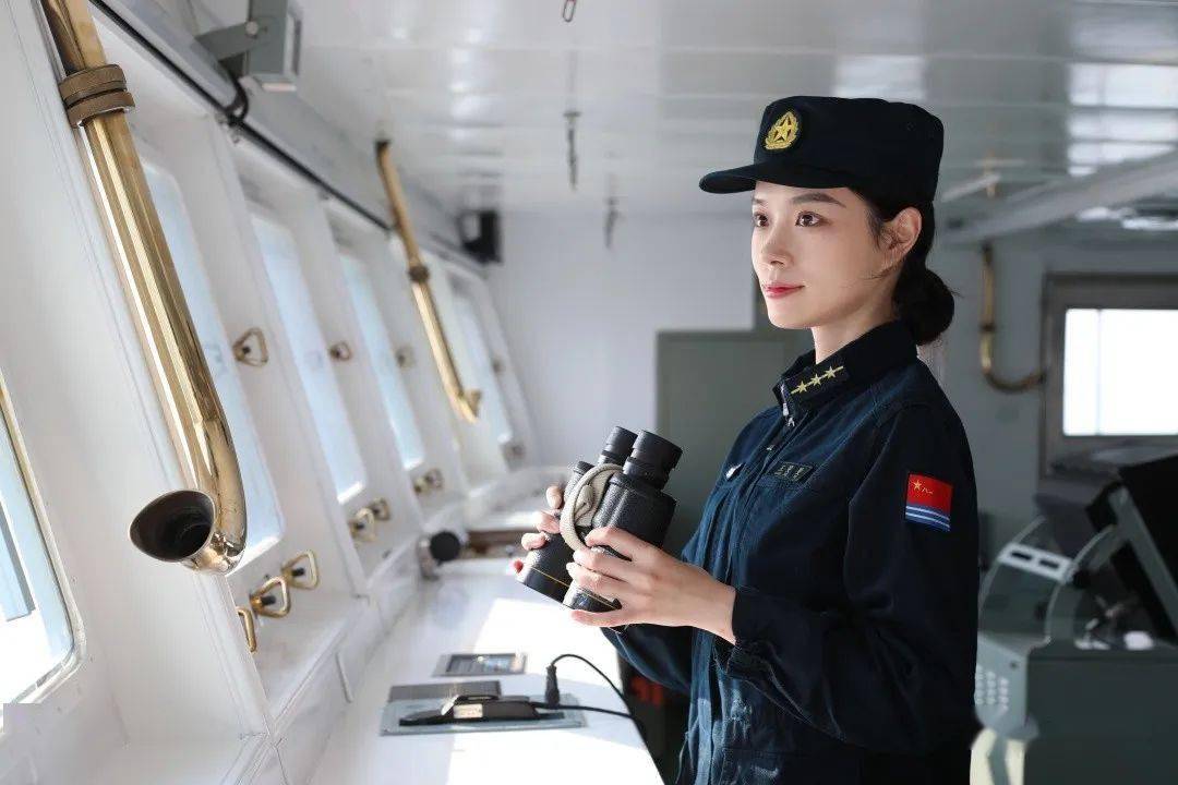 最美中国海军女兵图片