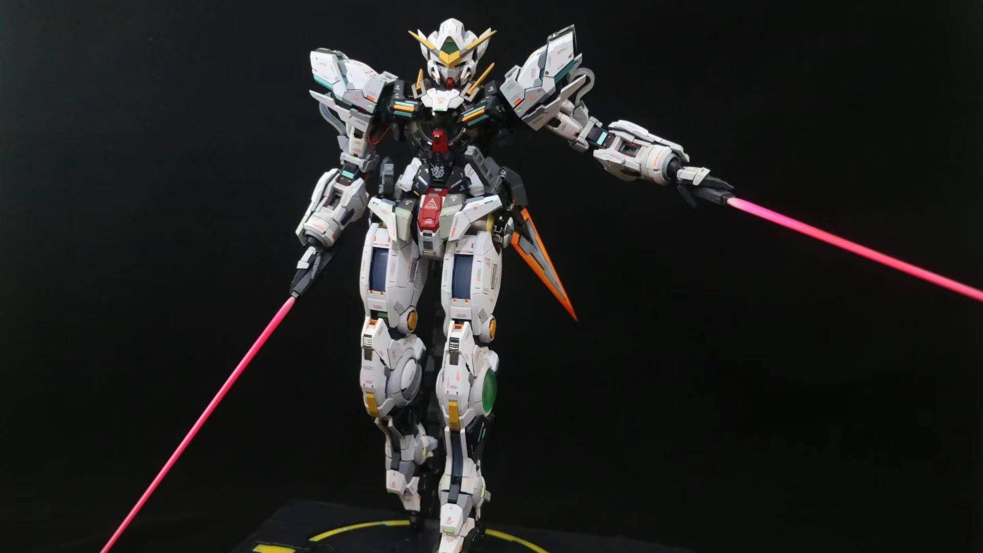 牛高达配色能天使高达模型_移植_感觉_细节