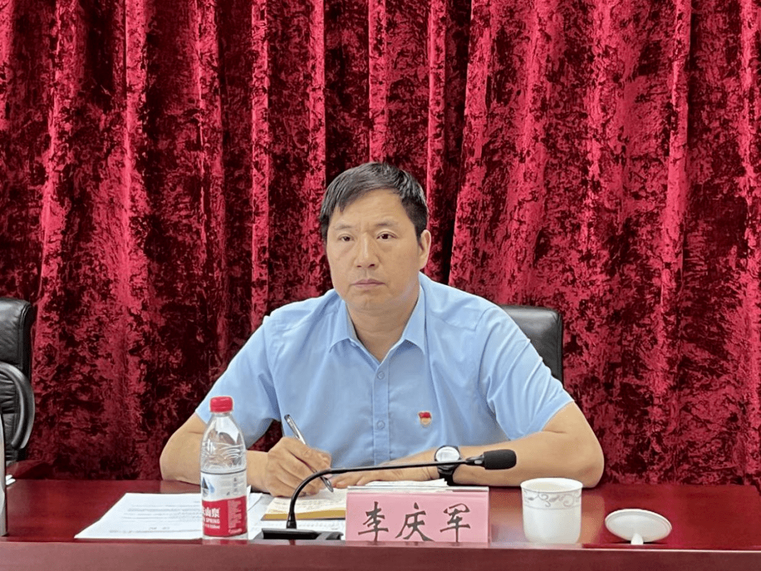 小组副组长,区委政法委分管日常工作的副书记胡建军主持会议副区长