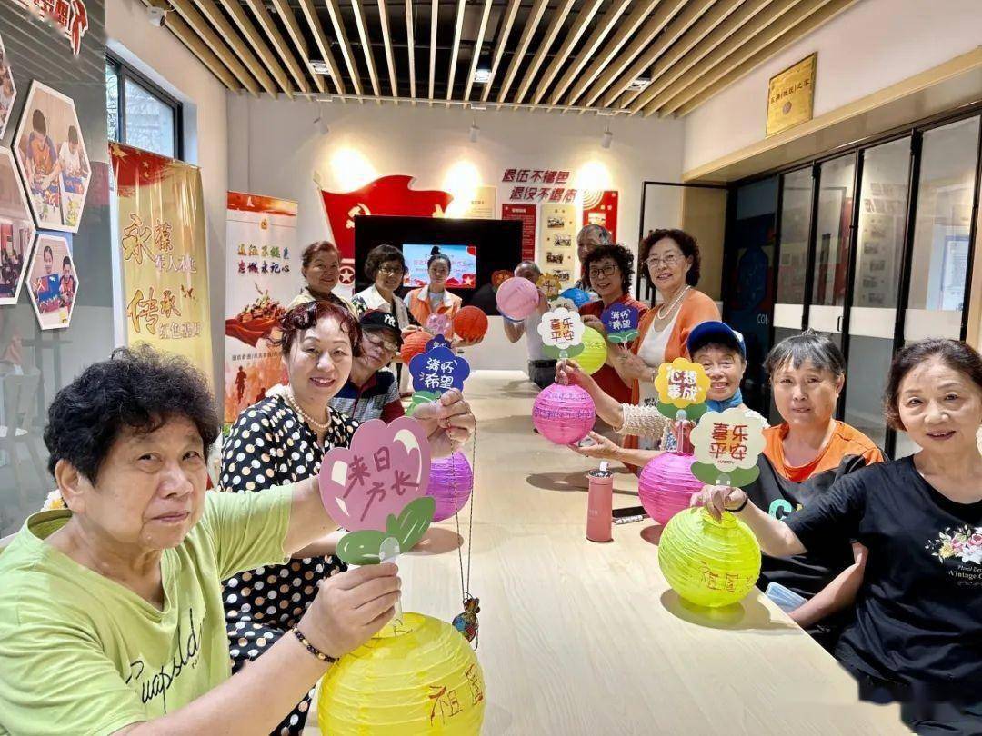 这场手工活动,很有爱_居民_灯笼_睦邻