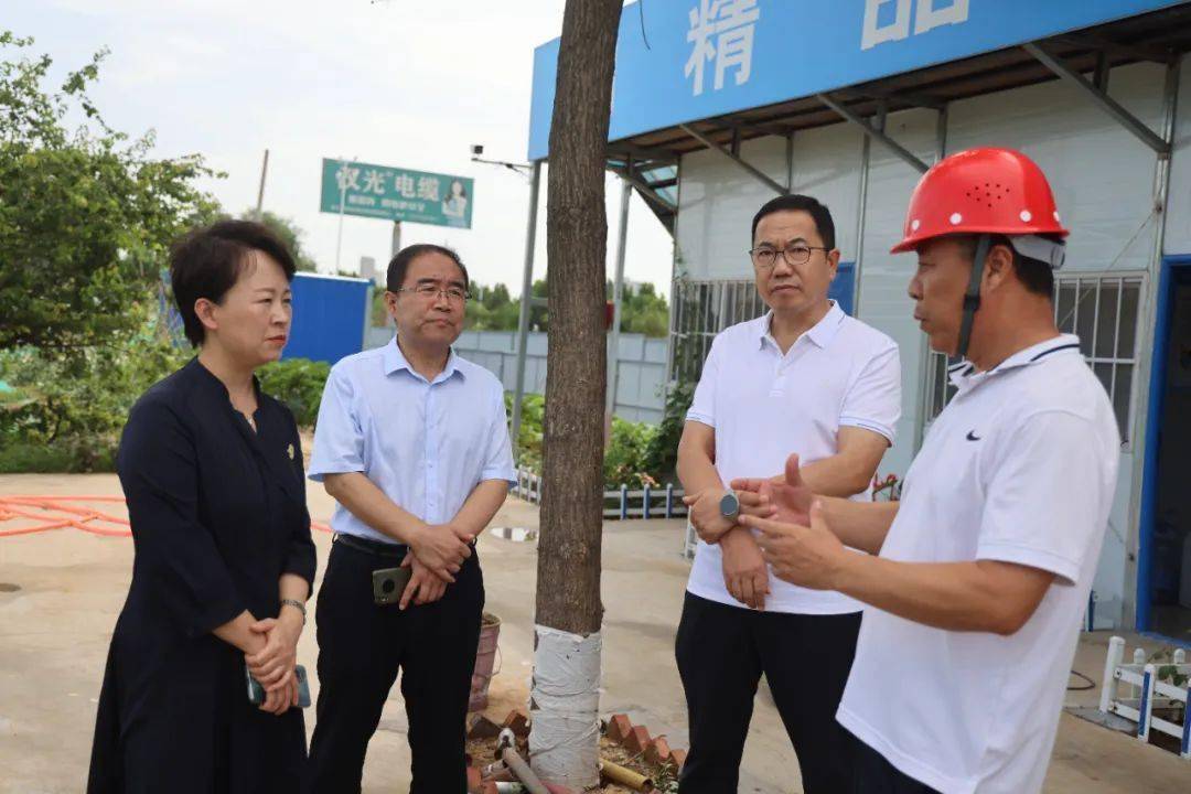 邹平市副市长陈静调研教育重点项目建设_生产_部门_情况