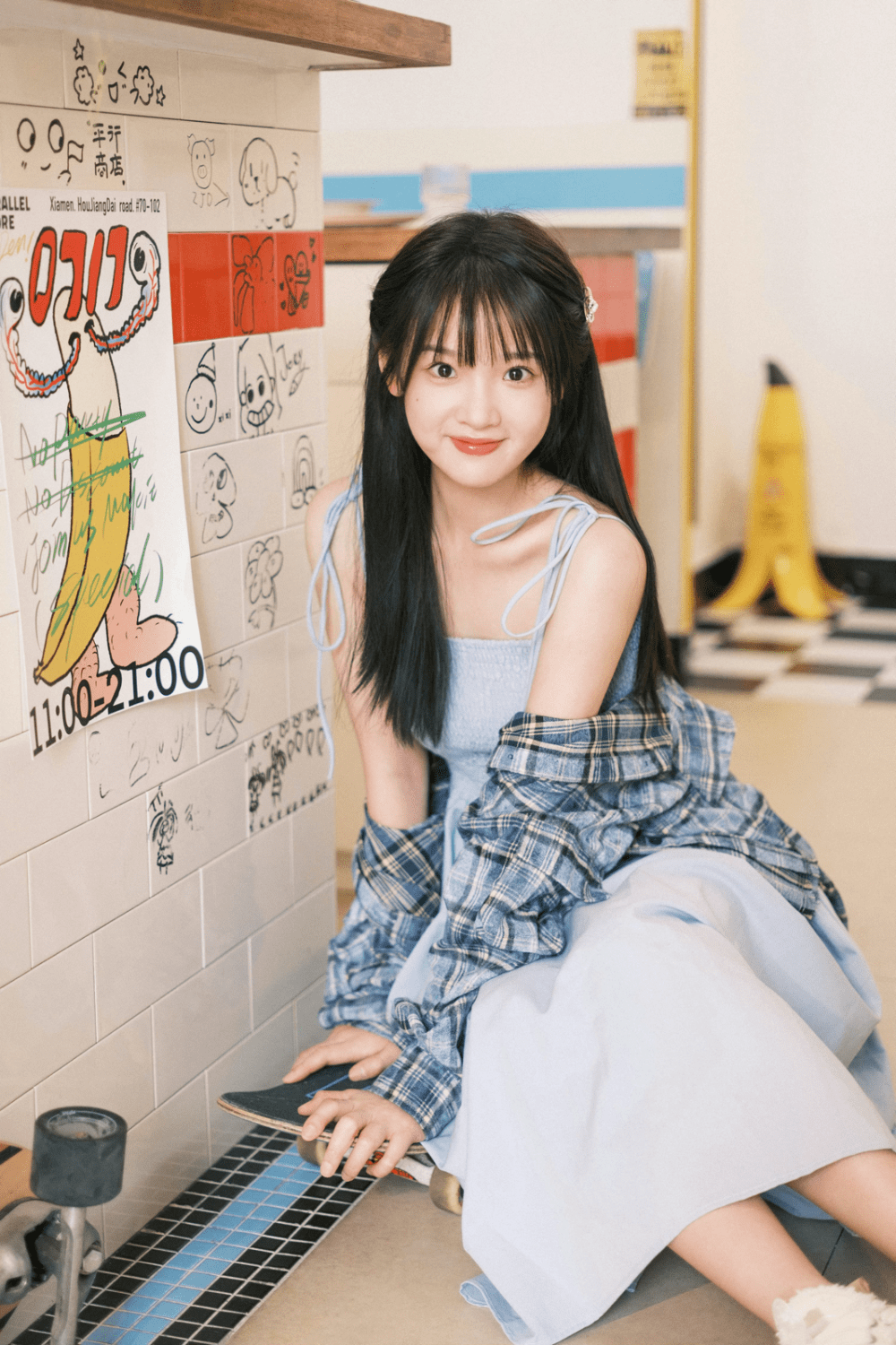 出演《当我飞奔向你》的她,跻身"95四大甜妹"?_张淼怡_造型_少女