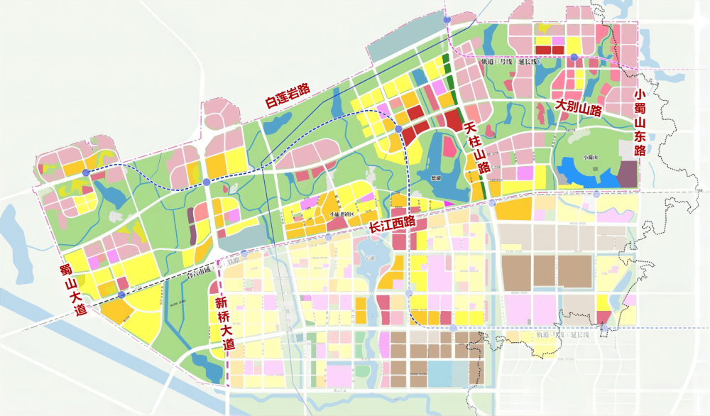 合肥运河新城地图图片