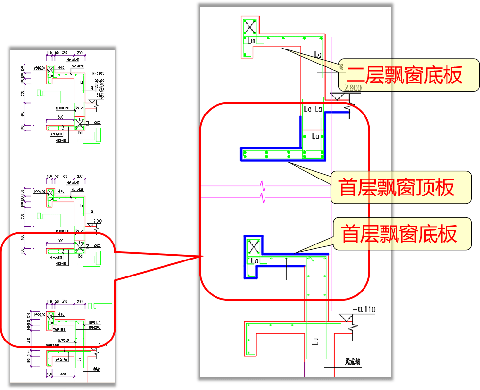 cad飘窗平面图怎么表示图片