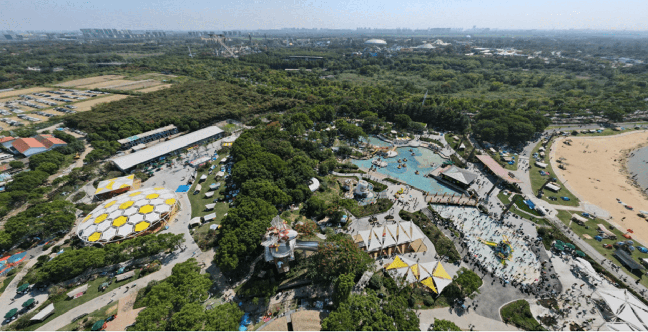 横琴泛旅游集团打造的中国首个亲子微度假目的地"横琴星乐度露营小镇"