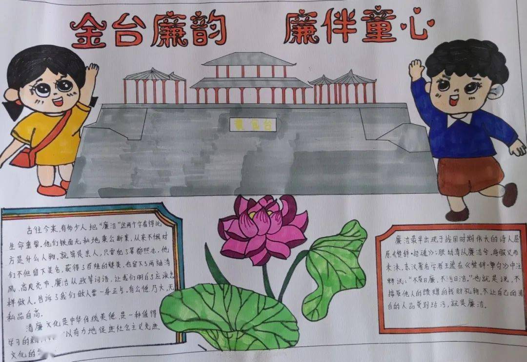 清廉家风手抄报作品一览左右滑动查看更多在各个校园的展览区,一幅幅