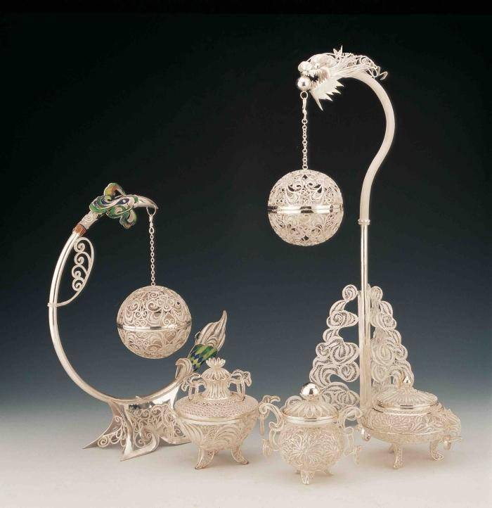 非遗里的成都|银花丝,银丝闪千年_技艺_平填_工艺品