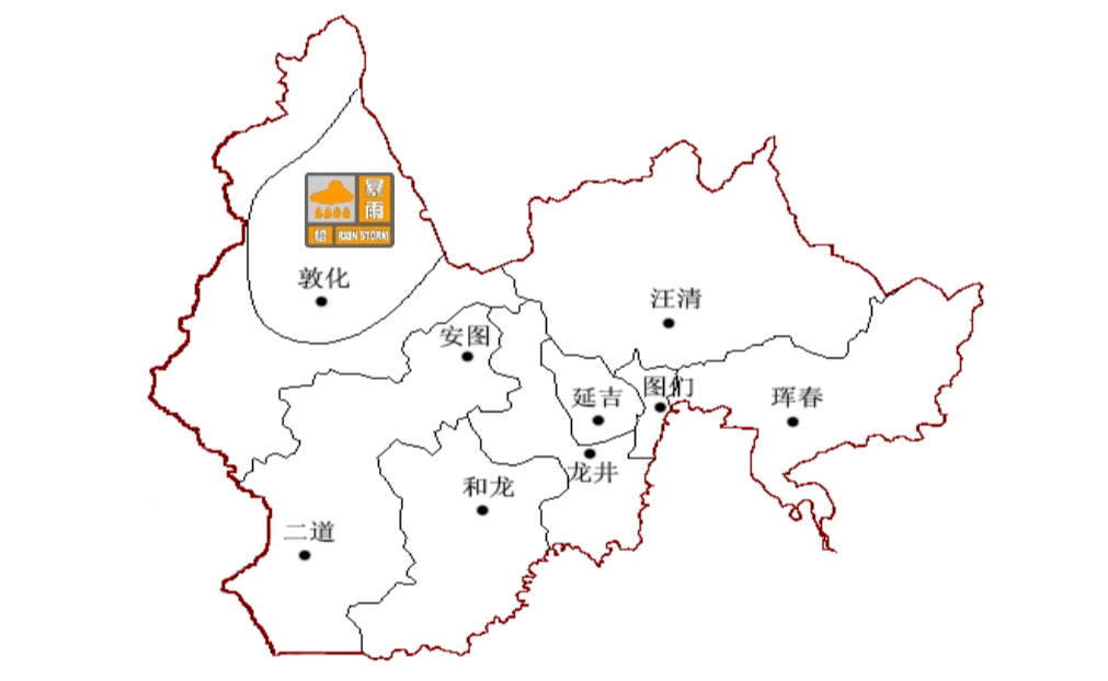 吉林敦化位置图片