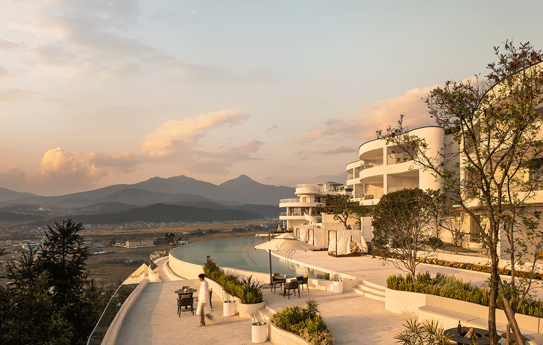 云南腾冲月泊半山温泉度假酒店 | 张灿csd.design_建筑_设计的_入口