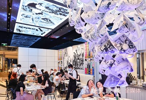 在上海,你可以一秒坠入"二次元"_主题_餐厅_动漫