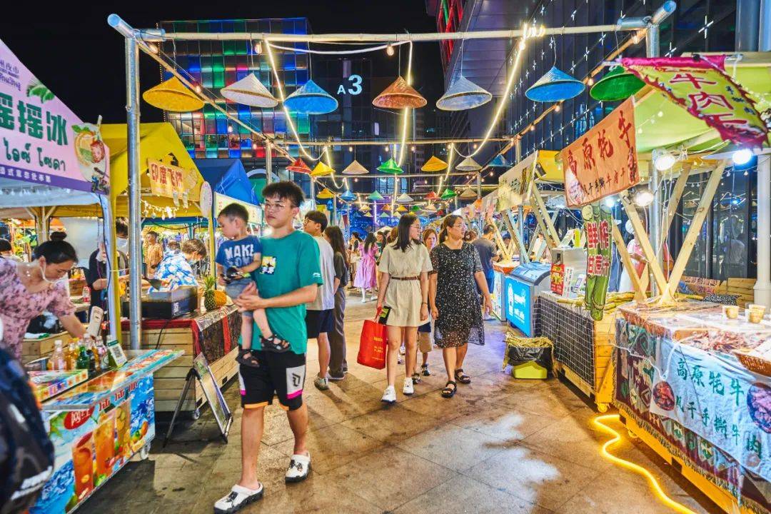 佛山最大东南亚风夜市,就在南海!打卡指南→_市集_摊位_人人