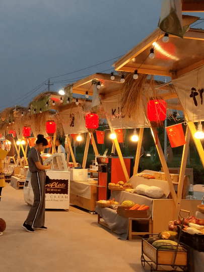 仲夏夜市烟火人间夜市集night market01地点:上犹阳明小镇汤街时间