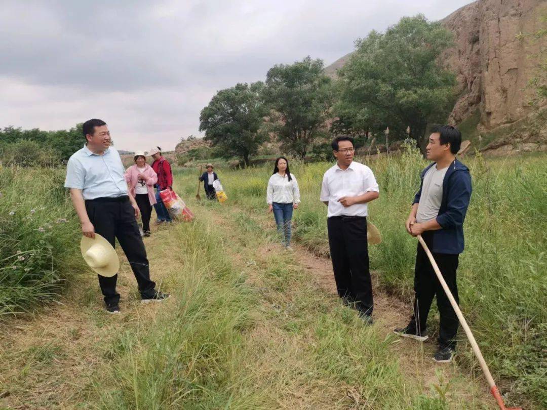 【"三抓三促"行动进行时】通渭县鸡川镇主要领导带头开展禁种铲毒踏查
