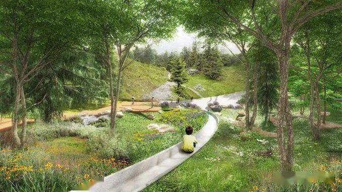 这才叫山地景观,别再造"坟场"了!_地形_设计_高差