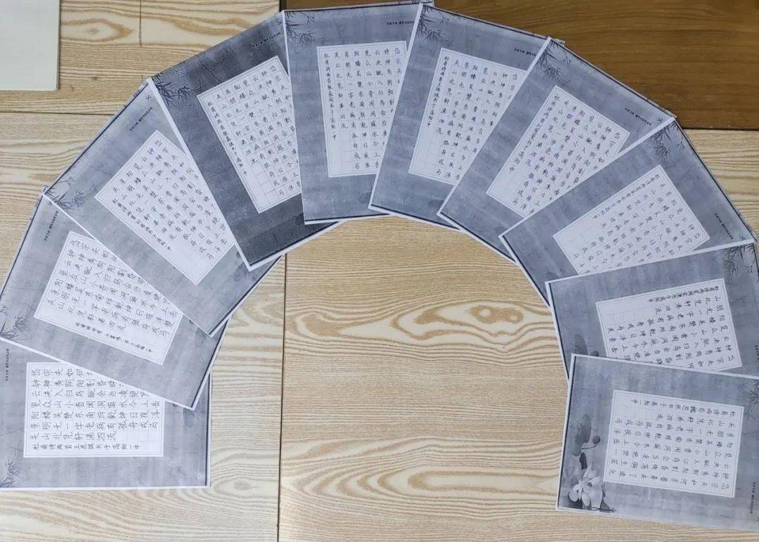 经典——高阳县第一中学举办2022级学生硬笔书法比赛_获奖_同学_文化