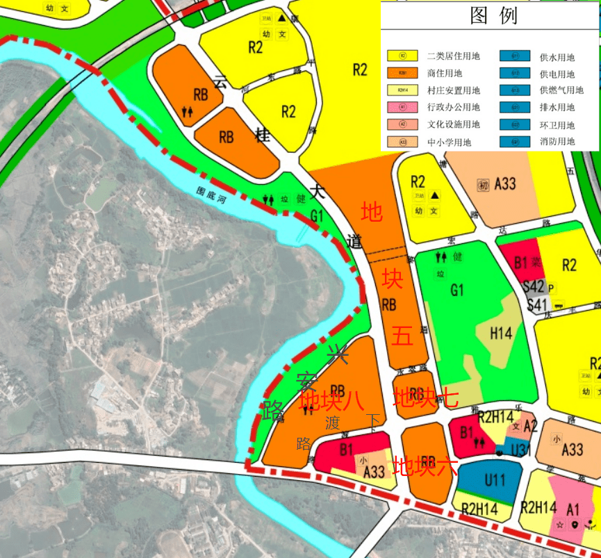 罗定市区最新规划地图图片