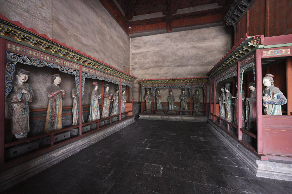 诗意中国丨晋祠流水如碧玉_新华社_圣母_詹彦