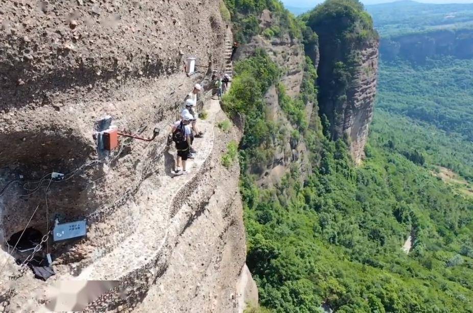 一条体验蜀道难的险峻山道,有胆的你来挑战下_景区_保护_登山