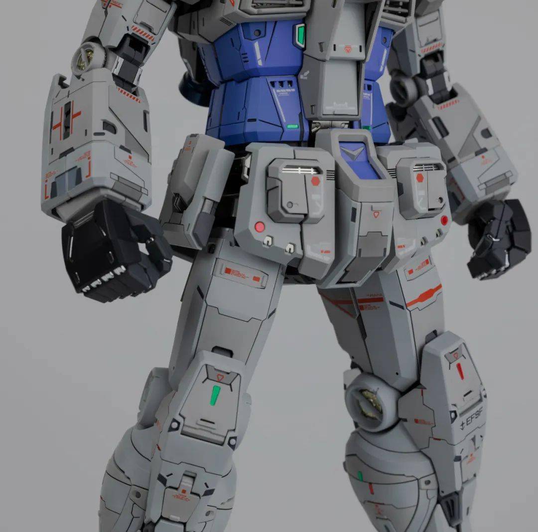 被大佬作品毒到了,抄作业pgu g3配色元祖_公众_高达_模型