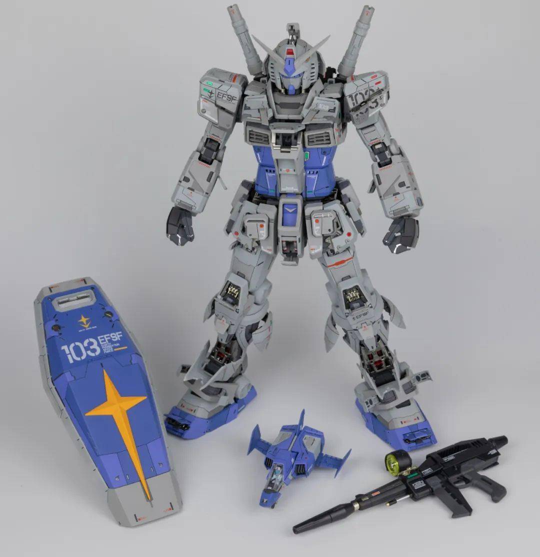 适量细节就很帅老套件就要用年有代感的涂装,hg高达mk2新品:食玩