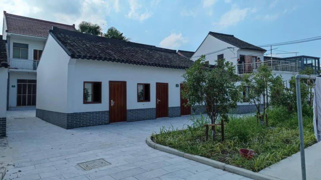 泖港五厍老街旧房修缮工程完工_改造_居民_房屋