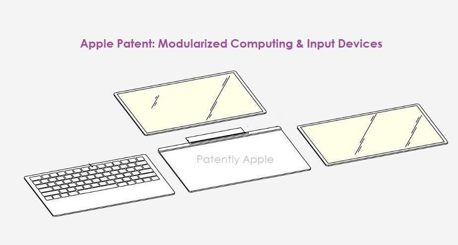 苹果MacBook新专利：用户可以根据使用需求 组合出想要的设备配置