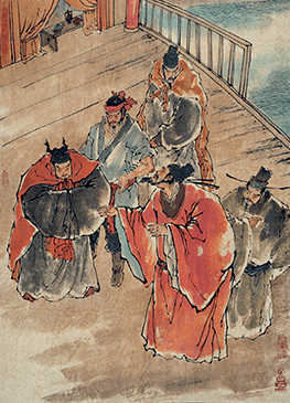 热血水浒丨吴用赚金铃吊挂,宋江闹西岳华山_梁山_太尉_标的