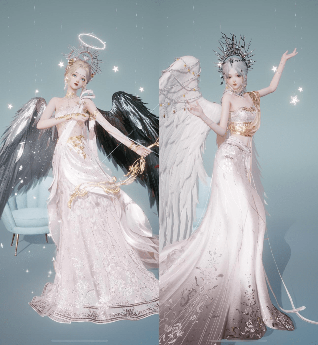 不知道是不是祖龙运气不好,台服发布周年庆套装时,刚好国服这边按照