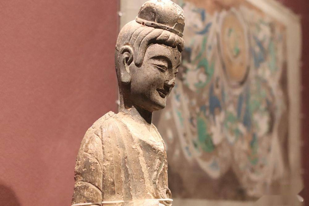 in视频|到南山博物馆看麦积山石窟"东方微笑"是如何塑成的?