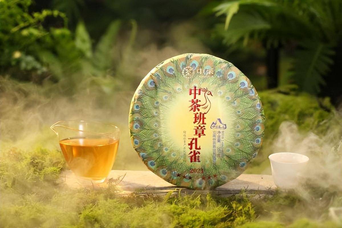 2021中茶班章孔雀(七星)| 众望所归,演绎传奇典藏风范_普洱茶_烟香