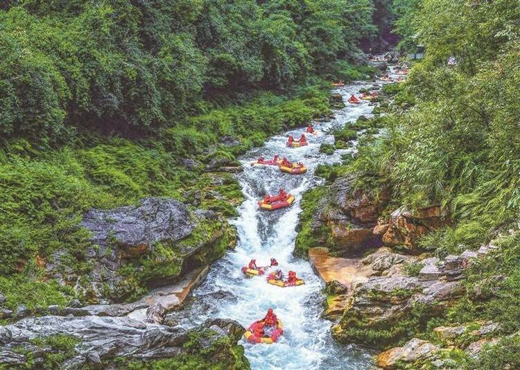 铜仁大峡谷漂流图片