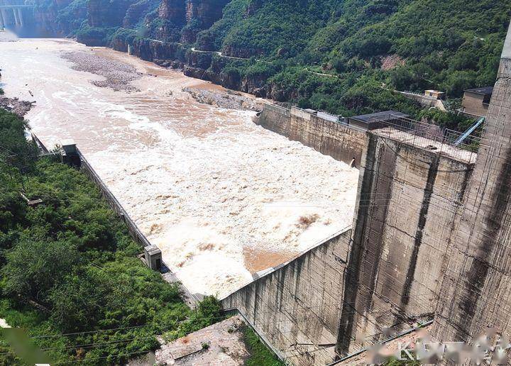 减轻下游防洪压力 邢台朱庄水库下泄流量减小_防汛_应急_供电