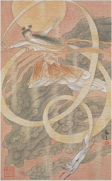 画家笔下的《罗刹海市》和其他《聊斋》故事_马骥_中国_插画