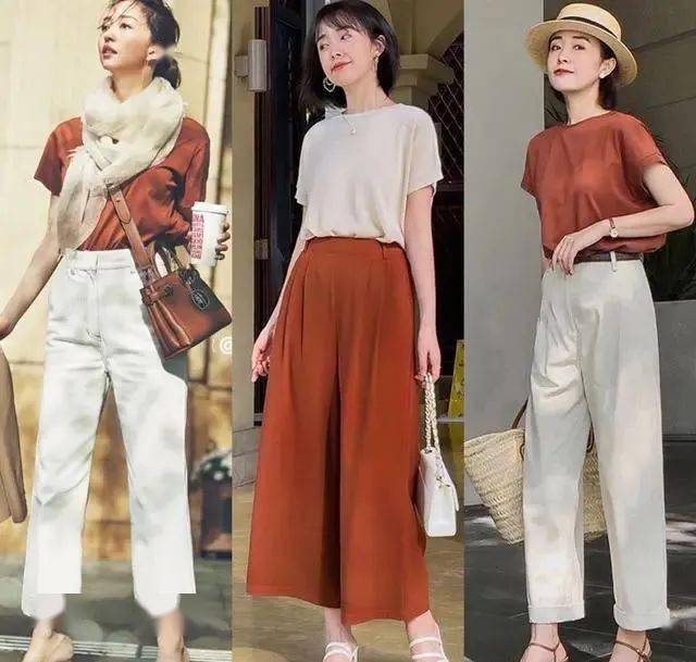 夏天着装多一点"白",优雅又气质,高级感穿搭原来如此简单