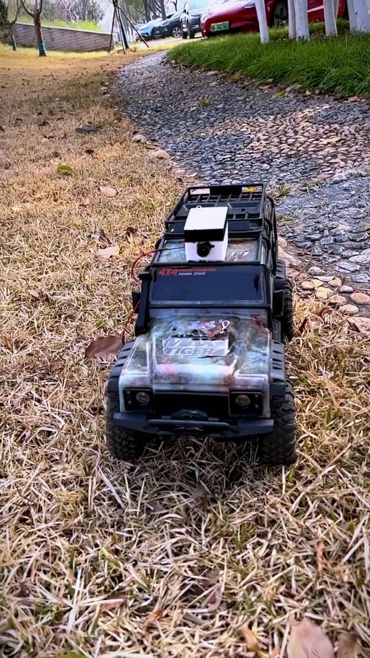 自制远程遥控rc车4g远程遥控车 黑科技 物联网 发明创造 rc