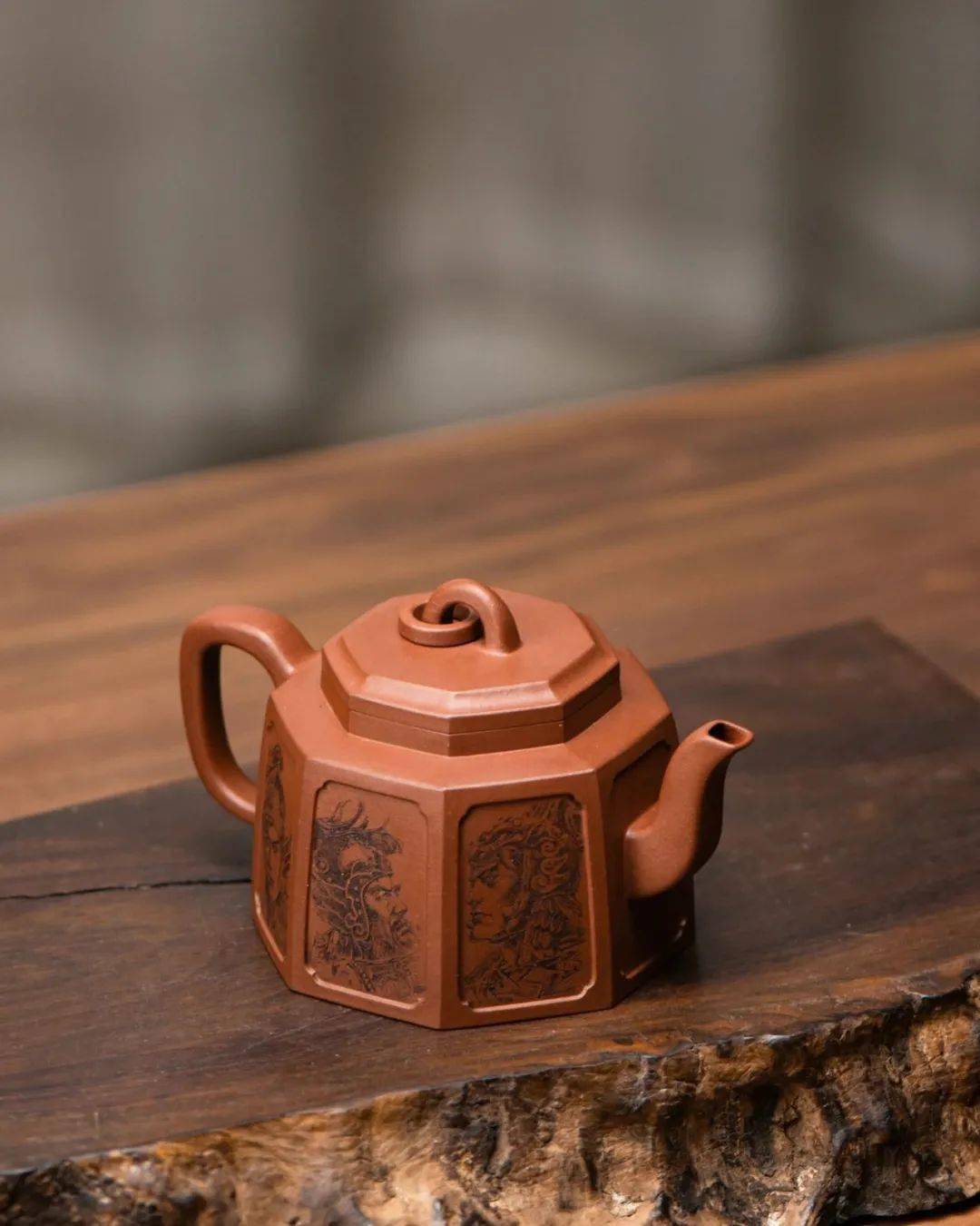 谷陵居·一颠(孟小锋) x 珽珽紫砂_直播_一念_作品