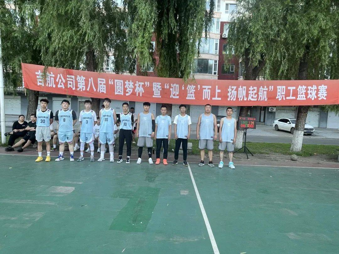 航空工业吉航第八届"圆梦杯"暨"迎篮而上 扬帆起航"职工篮球赛圆满