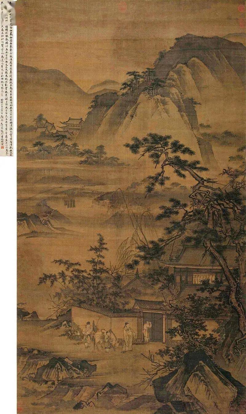 关注公众号:古董圈南宋四家指中国画史上的南宋院体山水画家李唐