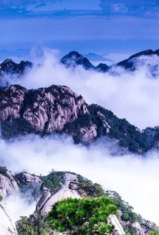 黄山景色_景区_玉屏_传说