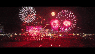烟花大会浪漫七夕,太湖龙之梦七夕约会大招来了~_古镇_ta_山河