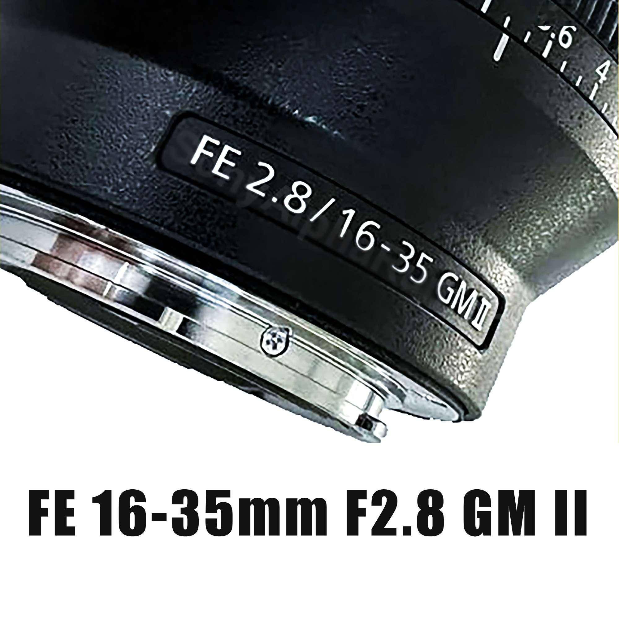 索尼 FE 16-35mm F2.8 GM II 镜头首张谍照曝光，拥有比第一代镜头更优秀的光学素质