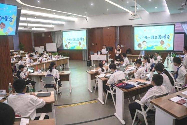 杨浦少年变身“小小外交官”,在这场模拟联合国峰会中展示自我 杨浦少年变身“小小外交官”,在这场模拟联合国峰会中展示自我