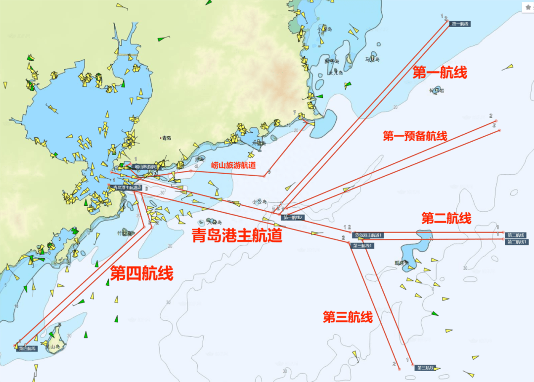 水上航道地图图片