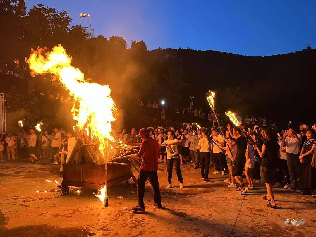 会理城北铁厂红,城南景庄院火把节关注度突破380w!_活动_通鸿_传媒