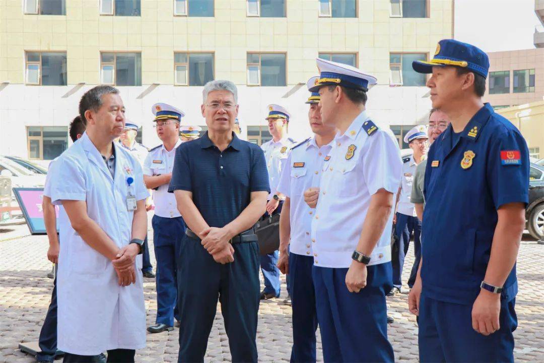 白银市委常委,常务副市长杜健棠充分肯定消防安全"蓝盾示范工程"创建