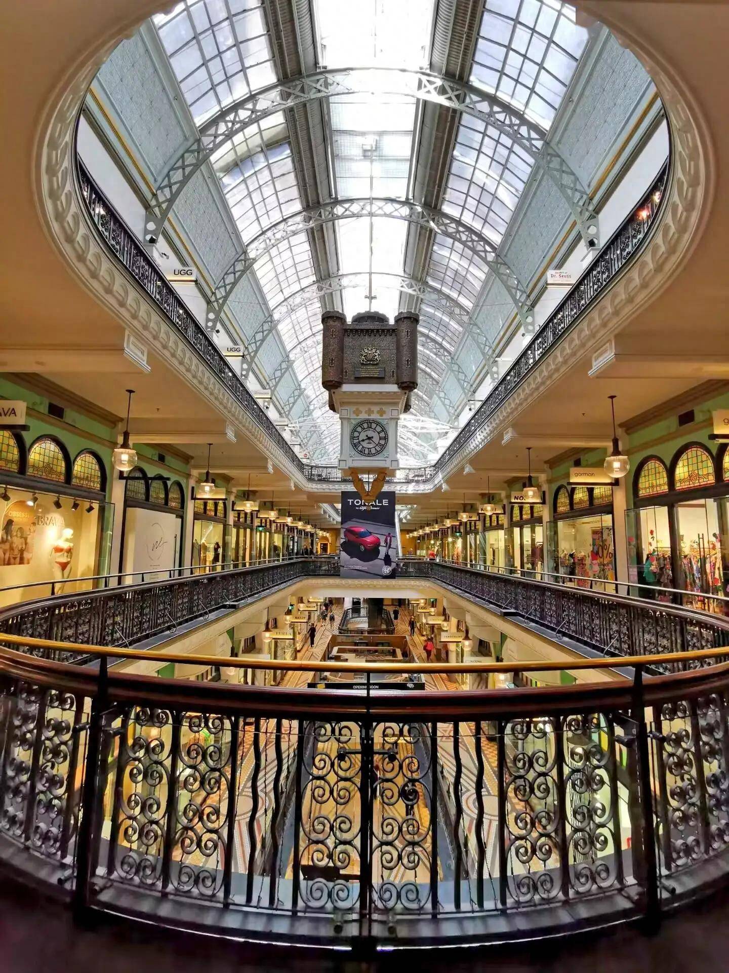 悉尼维多利亚女王大厦,一座英式复古宫廷风的商场,太怀旧了_中央_建筑