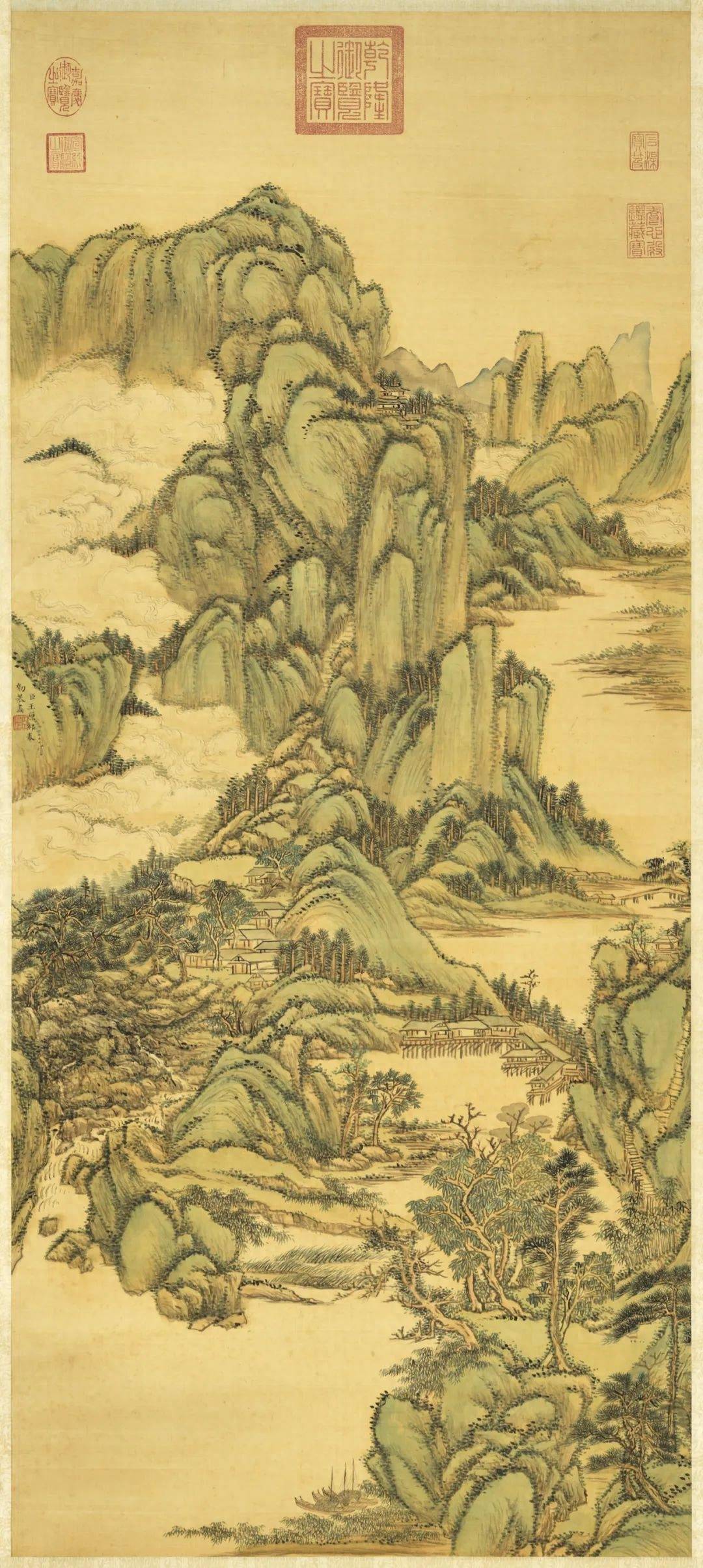 清初四王 | 文人山水画的顶峰时刻（附高清129图）(图71)