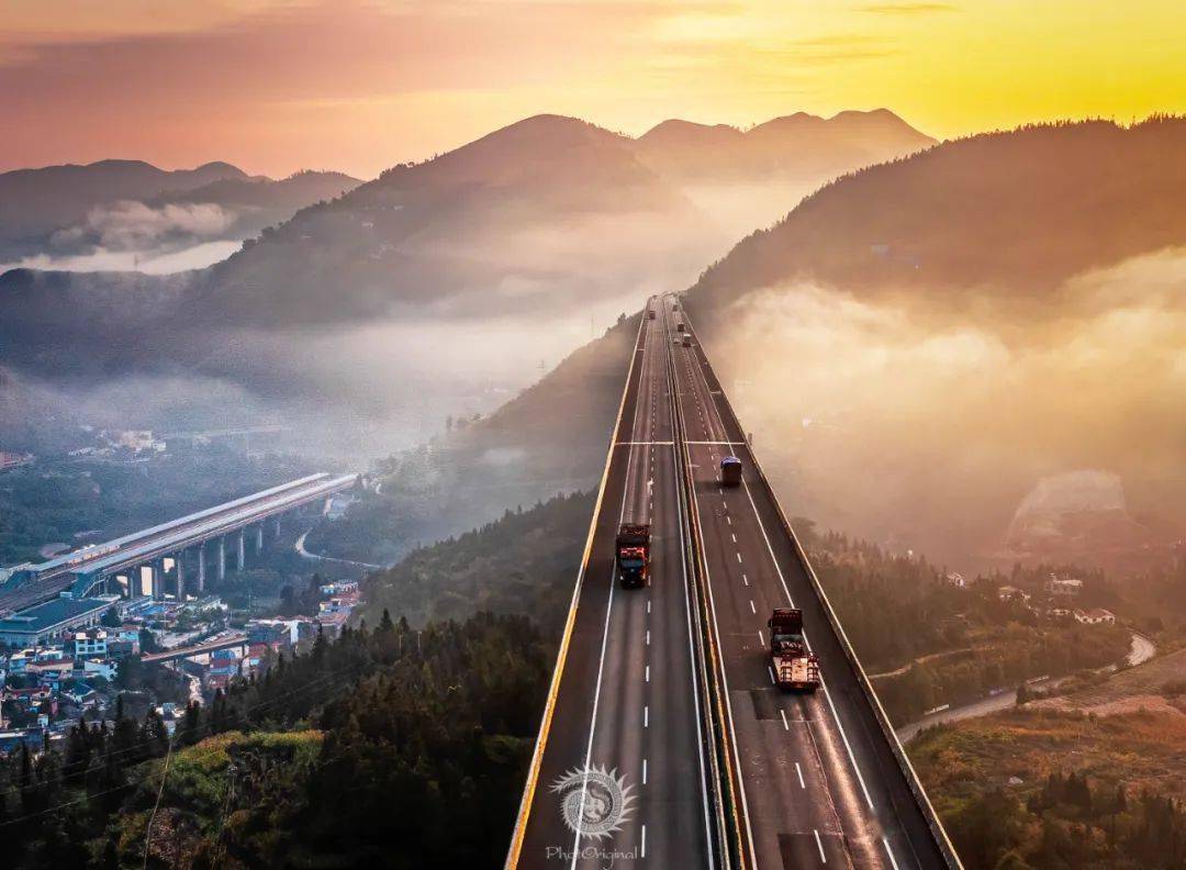 雾景专题|贵州桥——浮在天空中的艺术品_云雾_桥梁_大桥