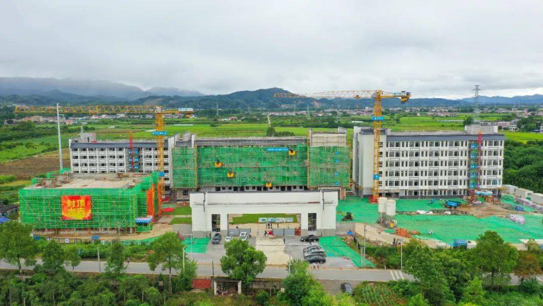 湖南农业大学浏阳校区最新建设进展来了!