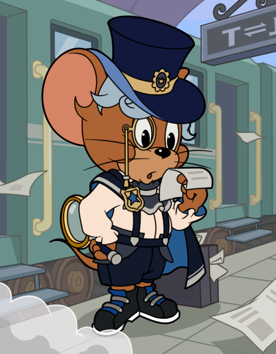 侦探杰瑞全新a级皮肤丨福尔摩鼠成为皇家侦探,开启全新探案之路啦!